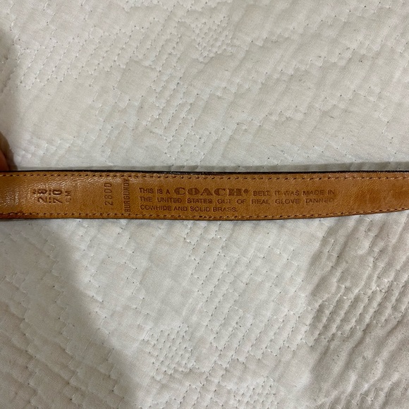 Coach belt - Picture 2 of 2
